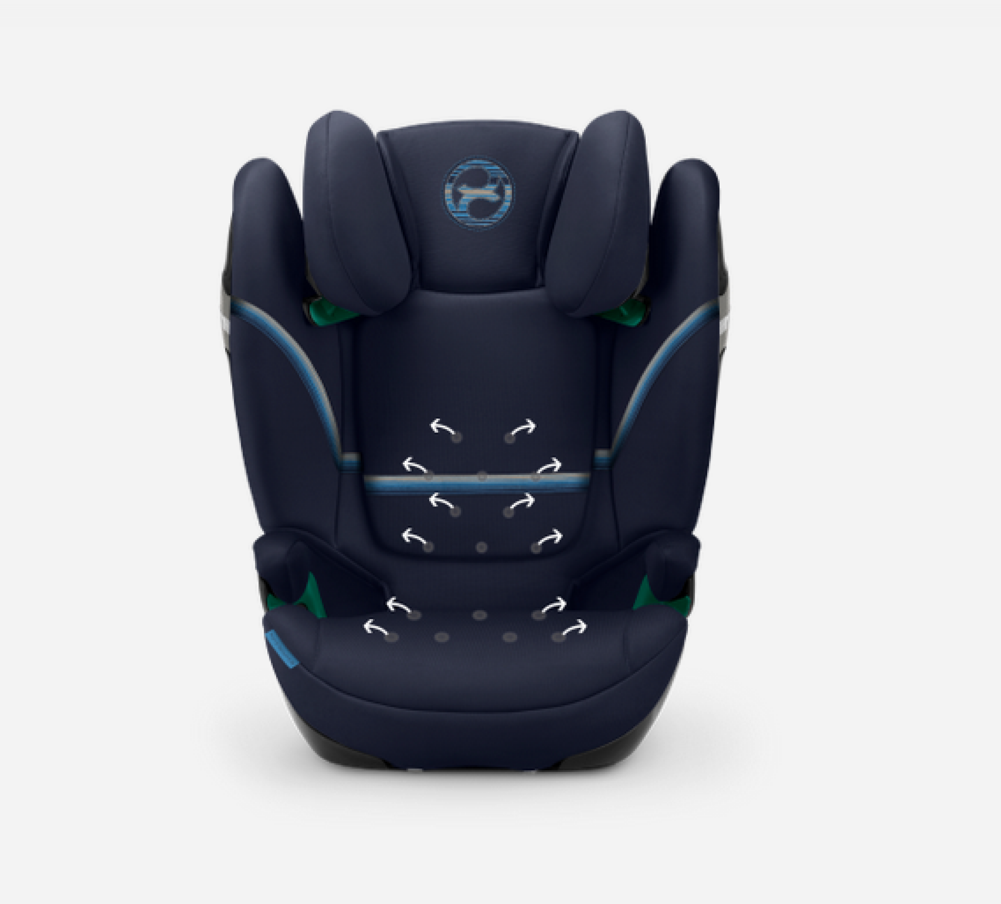 Coprisedile Per Seggiolino Cybex Pallas M - Bianco, Lavabile, Rivestimento Estivo - Foto 11